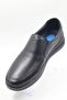 Men's Genuine Leather Ultra Comfortable Gel Black Casual Dad Shoes - 4