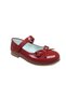 Ortaç Emt Bebe Red Patent Leather Mustache Bow Girls' Ballerina Evening Dress Shoes Fancy Wedding - 2