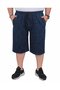Men's Large Size Combed Cotton Shorts Letter Dance 24644 Marin