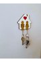 Special Wooden Puzzle Wall Keychain for Couples White-modena - 2