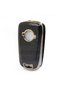 Luxury Opel Astra H Corsa D 2 Button Protection Key Case Black Gold Color 1st Quality - 3