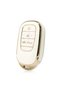 Honda New Fe1 Civic Crv Hrv Accord 3 Button Nano Key Case White Gold Golden Color