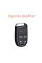 Luxury Fiat Egea Cross Compatible 500x 500l 5 Button Nano Key Case Black Gold Gold Color - 4