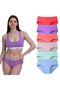 6-Pack of Stretch Bato Panties, Premium Quality, Suitable for Daily Use, Amelıa G-008 D - 2
