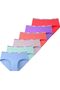 6-Pack of Stretch Bato Panties, Premium Quality, Suitable for Daily Use, Amelıa G-008 D