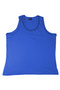 Men's Zero Sleeve Thick Strap Crew Neck Comfort Basic Relaxed Cut Combed Cotton T-shirt Undershirt - 2
