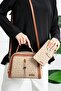 New Season Monogram Printed Women's Shoulder Bag