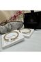 Sharp Line Design Gold Color Bangle - 3