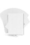 White 21X31 cm 5-Piece Carbon Graphite Transfer Paper - 2