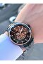 Fully Automatic Steel Cord Skeleton Dial 3 Atm Water Resistant Men's Wristwatch Ea.144433 - 3