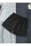 Brooklyn 1898 Combed Cotton Shorts - Black Printed Pocket Summer - 2