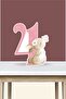 4 Year Old Rabbit Theme Butterfly Birthday Set - 2