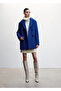 Blue Women's Coat 37036719