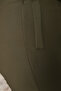 Plus Size Khaki Cigarette Pants - Fleto Pocket, Fabric TBBAW23AR00015 - 5