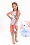 Girl's Orange Capri Set