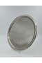 Copper Tray Forged Round 35 cm Silver - 2