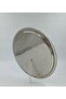 Copper Tray Forged Round 35 cm Silver - 4