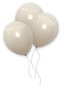 Sand Beige Balloons 50 Pieces 30 cm Pastel Sea Sand Party Balloon Birthday Party Concept Themed Ornament - 2