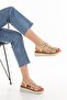 Inner Outer Genuine Leather Orthopedic Sole Comfort Women's Sandals