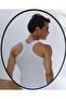 Athlete - Swimmer - Crossed Back Athlete 3-Piece Black - White - Gray - 4