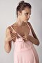 Women's Flexible Viscous Maternity Dressing Gown Nightgown Set 13406 - 3