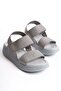 Women's Orthopedic and Thick Sole Double Banded Elastic Daily Sandals - 4