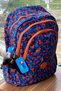Unisex Backpack Wrinkle Waterproof School Bag 14 Inch Laptop Travel Bag 40x30x15cm - 3