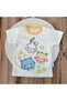 Boy Girl Baby Kids Suit 2-Piece Yellow Short Sleeve Summer Printed Gift Bottom Top Suit 6-9-12-18 Months - 6
