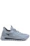 231451 Gray Men's Knitwear Sneaker Memory Sole Flexible Comfortable Sports Walking Shoes - 6