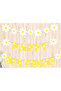 25-Piece Daisy Themed Happy Birthday Banner String Birthday Decoration - 3