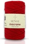 Premium Cotton Macrame Cord 2mm Cotton Chain Macrame Bag Cord Supla Cord Cotton Cord Red