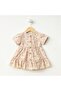 Baby Fou Flower Print Button Dress