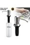 Built-In Liquid Soap Dispenser Matte Chrome Nickel Top Filling Feature Imported 7 Years Warranty 500ml
