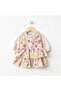 Baby Fou Pointed Linen Dress