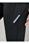 Reflector Striped Pocket Detail Calf Mesh 7/8 Leggings - 4