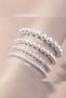 Unisex Non-Tarnishing Steel Figaro Chain and Pearl Bracelet - 5