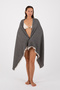 Muslin Peshtemal Beach Towel, 90X180Cm, Cotton, Washed Soft Peshtemal - Muslin - 2