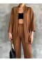 Women's Burumuk Fabric Summer Kimono Set - 2