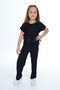 Children's 100% Cotton Ribbed Thin Flexible Fabric Top & Bottom Set - 6