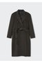 Dark Gray Women's Coat 37005920 - 6
