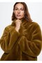 Women's Brown Coat - Model 37018253 - 3
