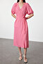 Pink Regular Woven Dress TEDSS24EL00103