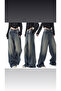 Y2K Baggy Washed Jean Trousers