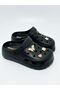 Akinalbella Women's Casual Slippers - Stone Detailed Type