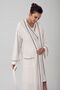 Short-Sleeved , Stretchy Viscose Maternity Robe and Nightgown Set - 3