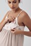 Polka Dot Strap Viscous Maternity Pajamas Set - 2