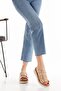 Inner Outer Genuine Leather Orthopedic Sole Comfort Women's Sandals - 3