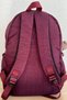 Unisex Plum Backpack School Bag Laptop And Travel Bag Waterproof, Amigurumi Teddy Bear - 4