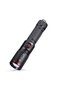 black 21700 Battery 20W Zoom Round Beam Light LED High Power Flashlight USB Rechargeable Torch Campi - 8