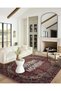Mira 1135 Live the Moment Written Red Vintage Decorative Woven Base Carpet - 3